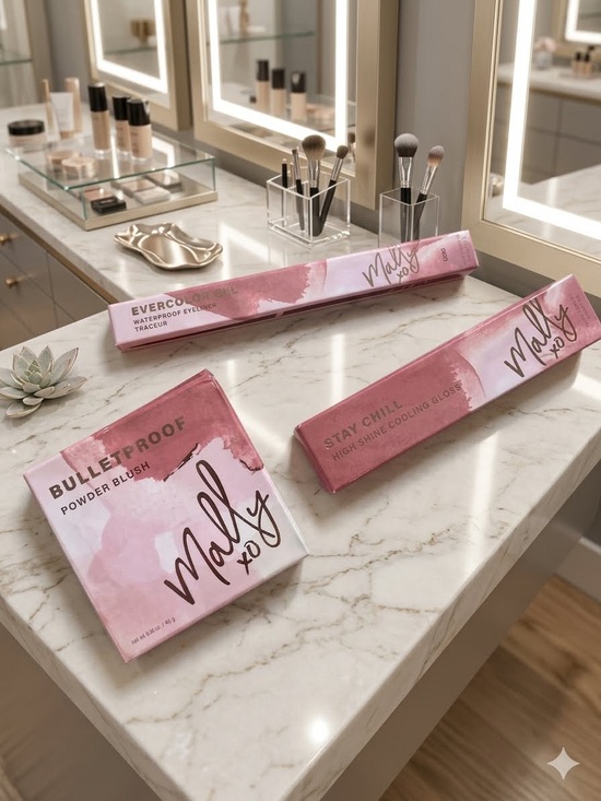 Mally Beauty Other - Mally Beauty  Trio - Blush,Gloss,Eyeliner